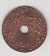 Indo - China Francese - 1 Cent 1922 - - Französisch-Indochina