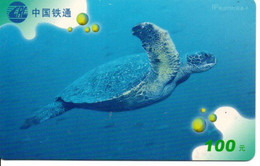 Tortue Tortoise Turtle Cayman Télécarte Chine Phonecard  Telefonkarte (W 554) - Tartarughe