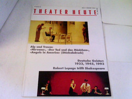 THEATER HEUTE 1992 Heft 01 - Theater & Dans