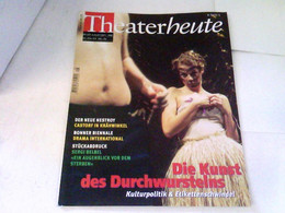 THEATER HEUTE 1998 Heft 08/09 - Théâtre & Danse