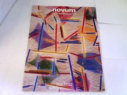 Novum Gebrauchsgraphik 11/1992 - Sonstige & Ohne Zuordnung