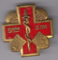 5e SIM - - Insigne émaillé  Drago Paris H.7-- - Medizinische Dienste