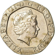 Monnaie, Grande-Bretagne, Elizabeth II, 20 Pence, 2012, TTB, Copper-nickel - 20 Pence