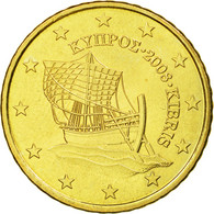 Chypre, 50 Euro Cent, 2008, SUP, Laiton, KM:83 - Zypern