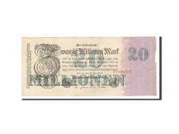 Billet, Allemagne, 20 Millionen Mark, 1923, 1923-07-25, TTB - 20 Miljoen Mark