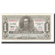 Billet, Bolivie, 1 Boliviano, 1952, KM:128a, NEUF - Bolivië