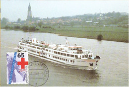 CM Pays-Bas 1983  Santé Secourisme Navire Croix Rouge Red Cross - Primeros Auxilios