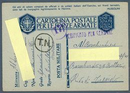 °°° Cartolina Postale N. 4920 - Per Le Forze Armate °°° - 1939-45