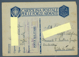 °°° Cartolina Postale N. 4915 - Per Le Forze Armate °°° - 1939-45