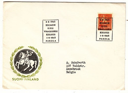Finlande - Lettre De 1963 - Oblit Spéciale De Parola - - Brieven En Documenten