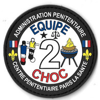 Ecusson PVC ADMINISTRATION PENTENTIAIRE PARIS LA SANTE - Police & Gendarmerie