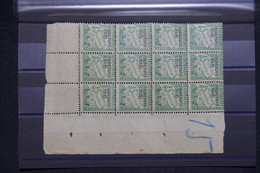 OUBANGUI CHARI - Taxe 45ct En Bloc De 12 Coin De Feuille - Neufs - L 137504 - Unused Stamps