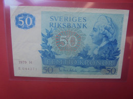 SUEDE 50 KRONOR 1979 Circuler (B.28) - Svezia