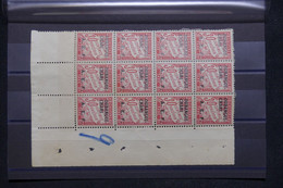 OUBANGUI CHARI - Taxe 30ct En Bloc De 12 Coin De Feuille - Neufs - L 137509 - Unused Stamps