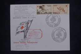 ALGÉRIE - Enveloppe FDC En 1957 - Croix Rouge - L 137517 - FDC