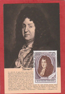 URSS - Carte Maximum - 1989 - Jean Racine - Littérature - Maximum Cards