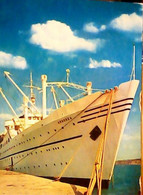 OLBIA ARBOREA MOTONAVE  NAVE SHIP FERRY  VB1962 JD7212 - Olbia