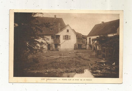 Cp,67 , WASSELONNE, Ferme Sur La Rive De La MOSSIG ,agriculture, Collection L'Alsace, Voyagée 1945 - Wasselonne