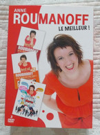 PAT14950 COFFRET 3 DVD ANNE ROUMANOFF LE MEILLEUR ! - Comedy