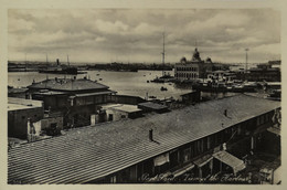 Egypt - Port Said // View Of The Harbour 19?? - Puerto Saíd