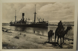 Egypt - The Suez Canal (ship) 19?? - Suez