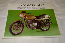 PUB MOTO SANGLAS 400 Y BICILINDRICO - Moto