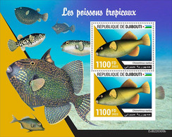 Djibouti  2022 Tropical Fishes S202210 - Djibouti (1977-...)