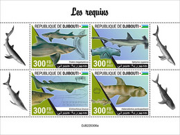 Djibouti  2022 Fishes S202210 - Djibouti (1977-...)