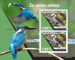 Djibouti  2022 Birds Kingfishers S202210 - Djibouti (1977-...)