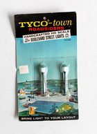 LAMPADAIRE REVERBERE LUMINAIRE - ECH: HO / TYCO-TOWN ROADSIDERS, MINIATURE TRAIN - MODELISME FERROVIAIRE (1712.85) - Elektrische Artikels