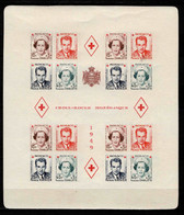 Monaco - 1951 - Bloc N°3B   - Croix Rouge -  N° 334B à 337B  - Neuf *  - MLH - Blocs