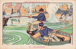 ILLUSTRATEURS - S07145 - Gervese - Nos Marins - 61 - Bombardement - Carte Souple -L1 - Gervese, H.