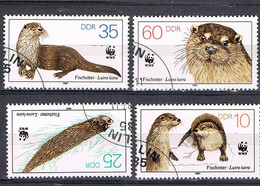 DDR 1987 Otter - Used Stamps