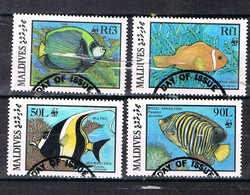 Maldives Fish WWF 1986 Used - Used Stamps