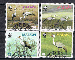 Malawi Cranes 1987 WWF Used - Used Stamps