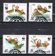 North Korea Ducks WWF 1987 Used - Usados