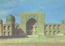 Uzbekistan:Uzbekiston:Samarkand, The Tillya-Kari Madrasah - Ouzbékistan