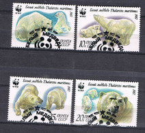 Russia 1987 Bears WWF Used - Used Stamps