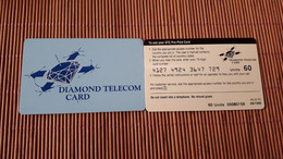 Dimaond Telecom  1 Prepaidcard 60 Uints Belgium Rare - To Identify