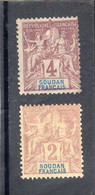 SOUDAN Français , Année 1894    N° 4* Et 5** - Soudan (1954-...)