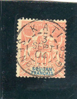 SOUDAN Français , Année 1894    N° 12 Oblitéré - Soudan (1954-...)