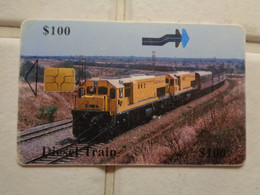 Zimbabwe Phonecard Train - Zimbabwe