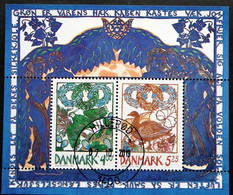 Denmark 1999   MiNr.1207-08  Block 11  (O)     ( Lot  Mappe ) - Blocs-feuillets