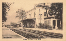 Vinay * La Gare * Ligne Chemin De Fer Isère - Vinay