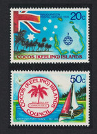 Cocos (Keeling) Is. Sailing Southern Cross 2v 1979 MNH SG#32-33 SC#32-33 - Kokosinseln (Keeling Islands)