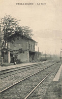 Vaulx Milieu * La Gare * Ligne Chemin De Fer Isère - Autres & Non Classés