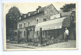 Lustin Auberge Hôtel De La Meuse Propr. Huysberechts-Werdefroy à Lustin Gare ( Publicité Bière Haecht ) - Profondeville