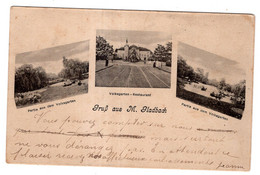 VOLKSGARTEN : Carte De Trois Vues. GRUB AUS M.GLADBACH - Ringstrasse