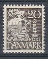 O M 2054. Denmark 1939. Michel 203 II. MNH(**) - Ungebraucht