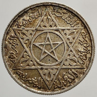 Maroc / Morocco, 100 Francs, 1372 (1953), Argent (Silver), SUP (AU), Y#52, Lec.288 - Maroc